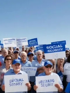 Advocacy efforts to protect Social Security funding