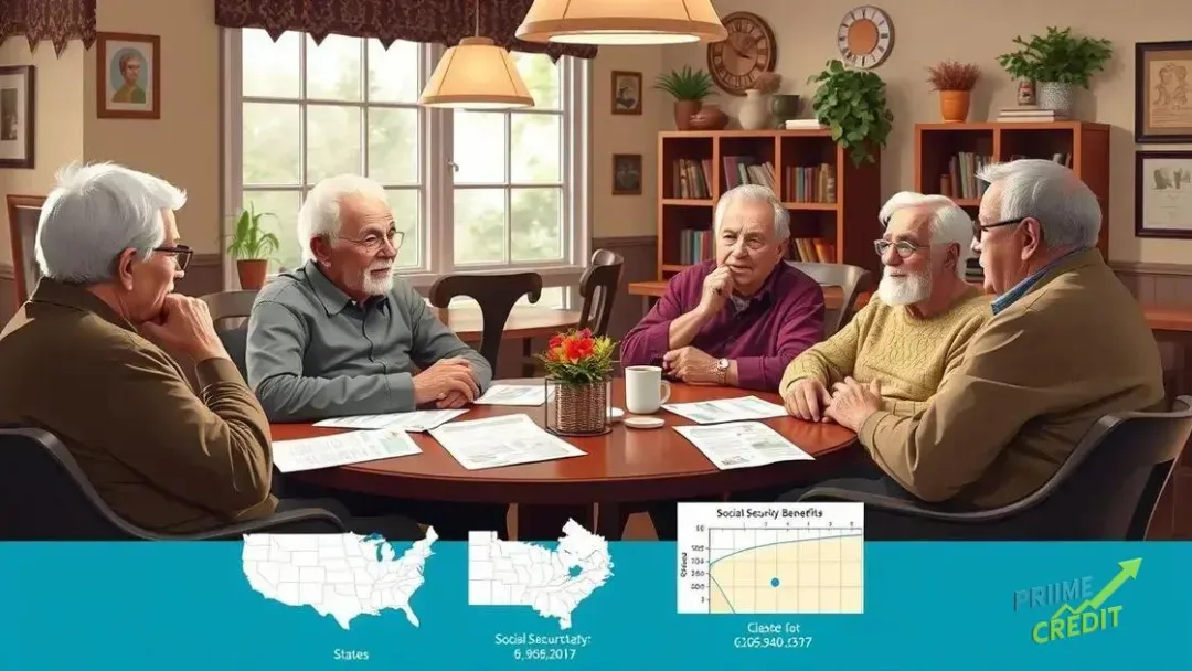 Impact on retirees in different states