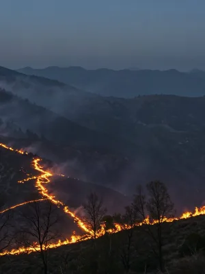 Wildfire evacuations