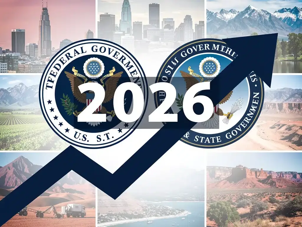 Comparing Federal vs State Benefits in 2026, highlighting potential 20% value increase.