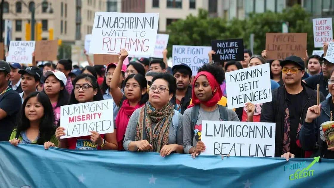 Reactions from immigrant communities