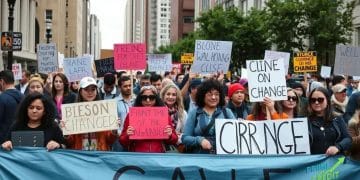 Public demonstrations in response to government actions