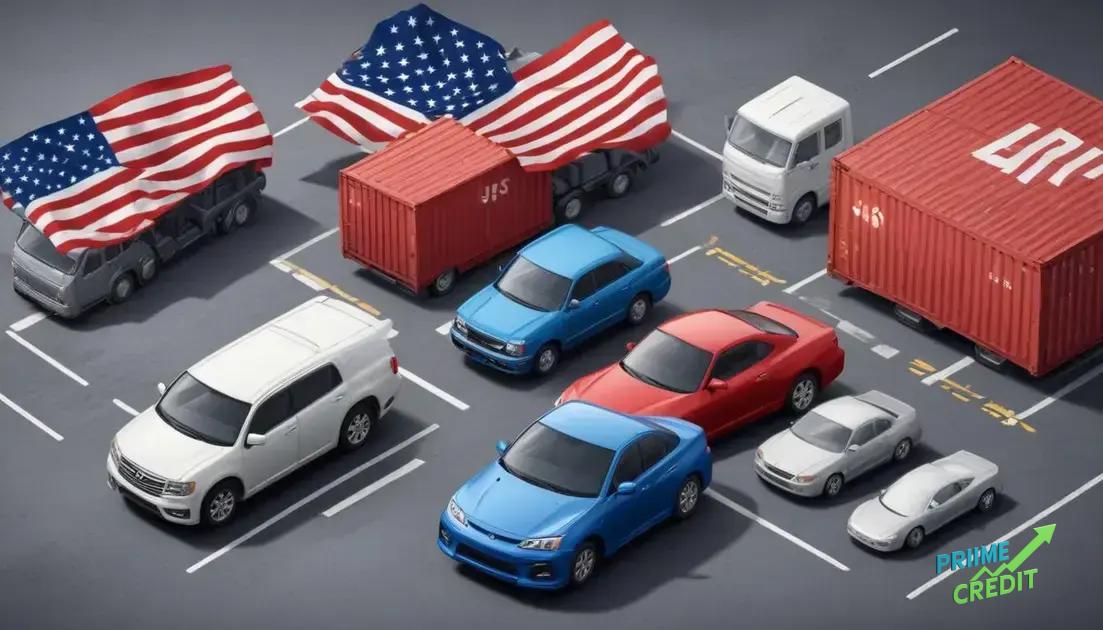 Current tariff policies between the U.S. and Japan