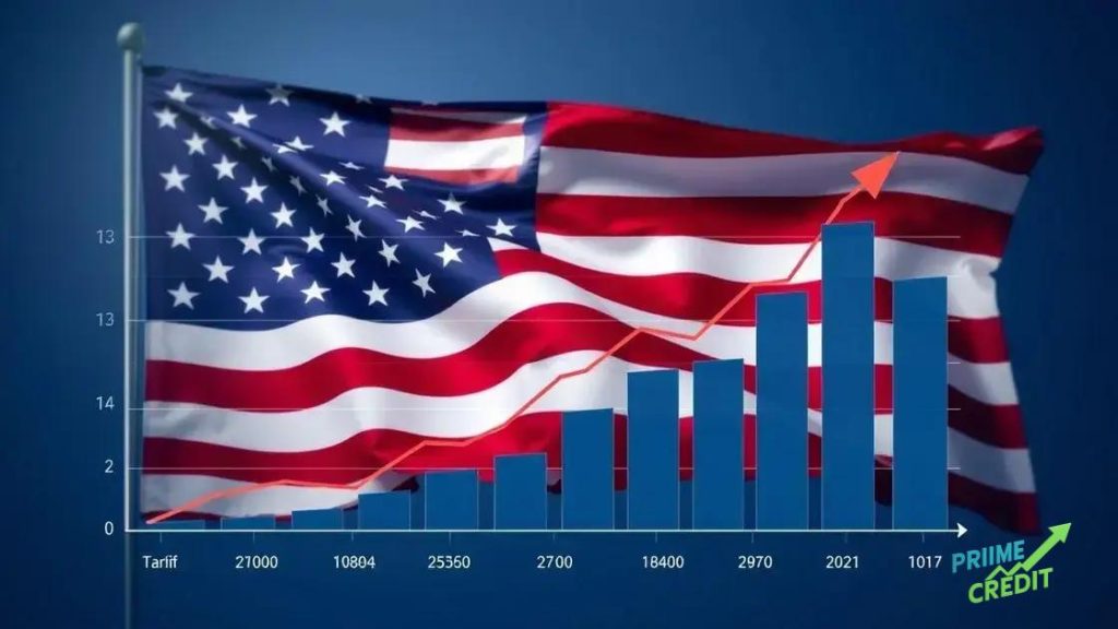 Forecast of U.S. GDP growth amid tariff policies