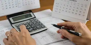 Person calculating 2026 Social Security benefits