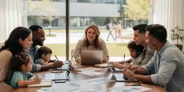 529 Plans in 2026: Educational Savings for US Parents Parents discussing 529 plans for college savings
